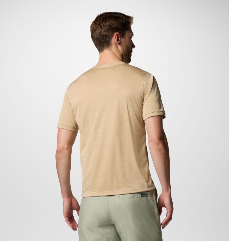 herre sage peak knit kortærmet crew-t-shirt