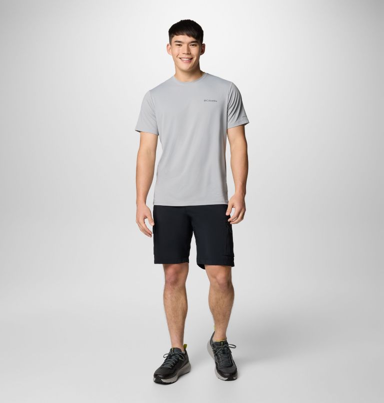 herre tech trail utility kortærmet crew-t-shirt - tall