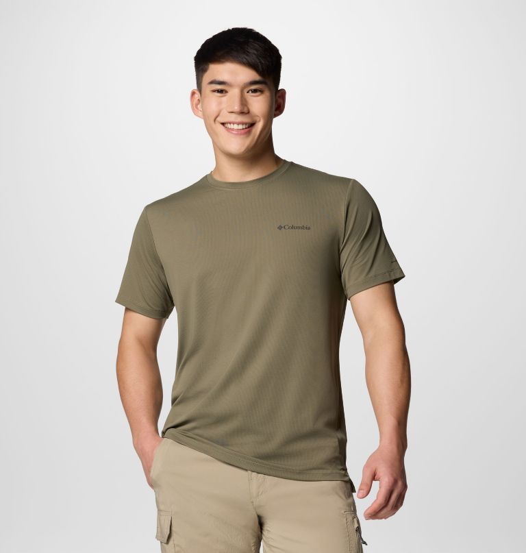 herre tech trail utility kortærmet crew-t-shirt - tall