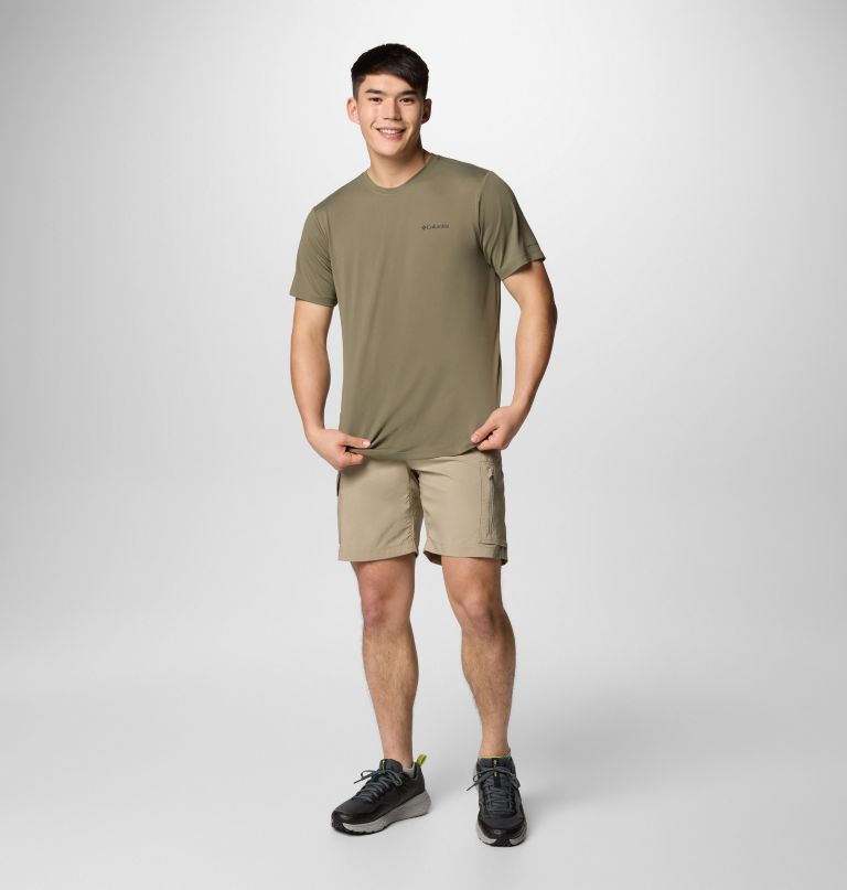 herre tech trail utility kortærmet crew-t-shirt - tall