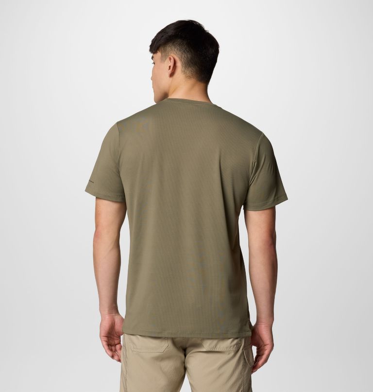 herre tech trail utility kortærmet crew-t-shirt - tall