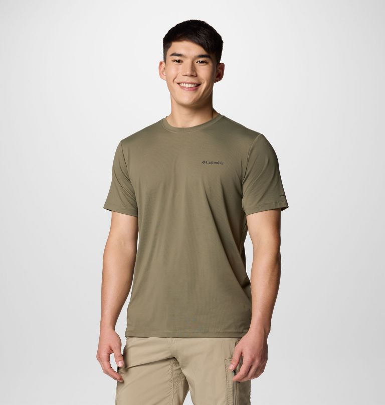 herre tech trail utility kortærmet crew-t-shirt - tall