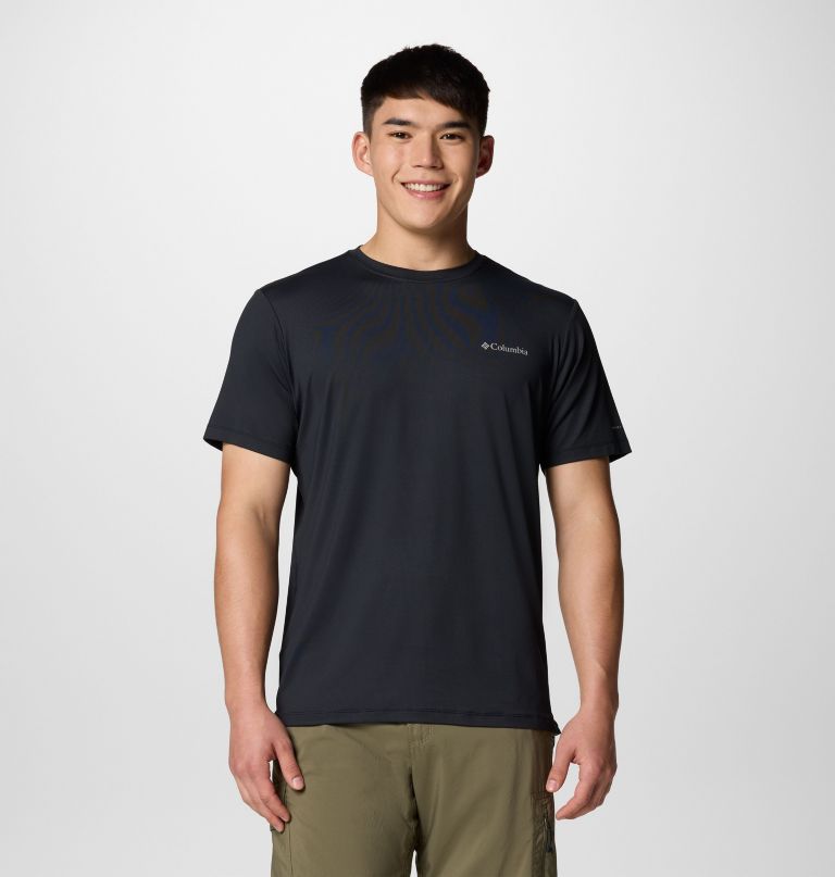 herre tech trail utility kortærmet crew-t-shirt - tall