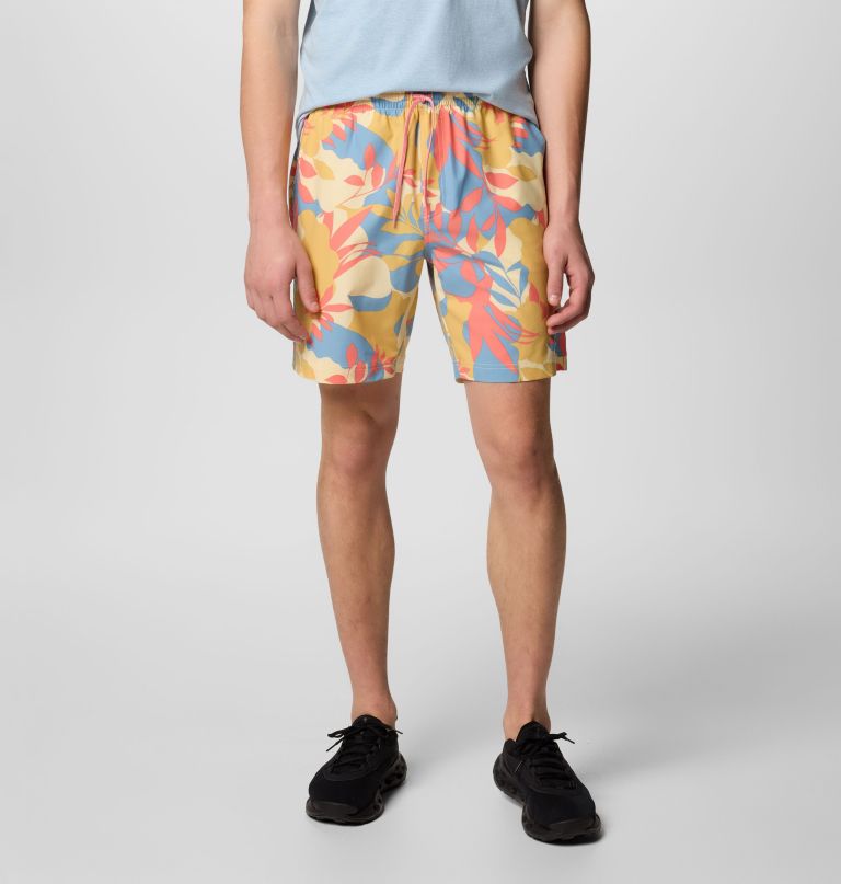 herre summertide stretch printede shorts