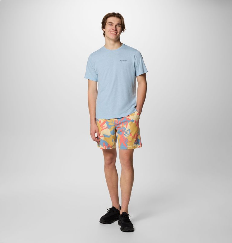 herre summertide stretch printede shorts