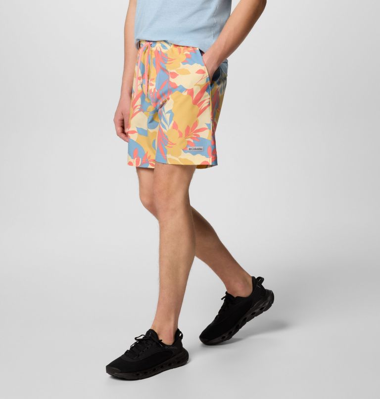 herre summertide stretch printede shorts