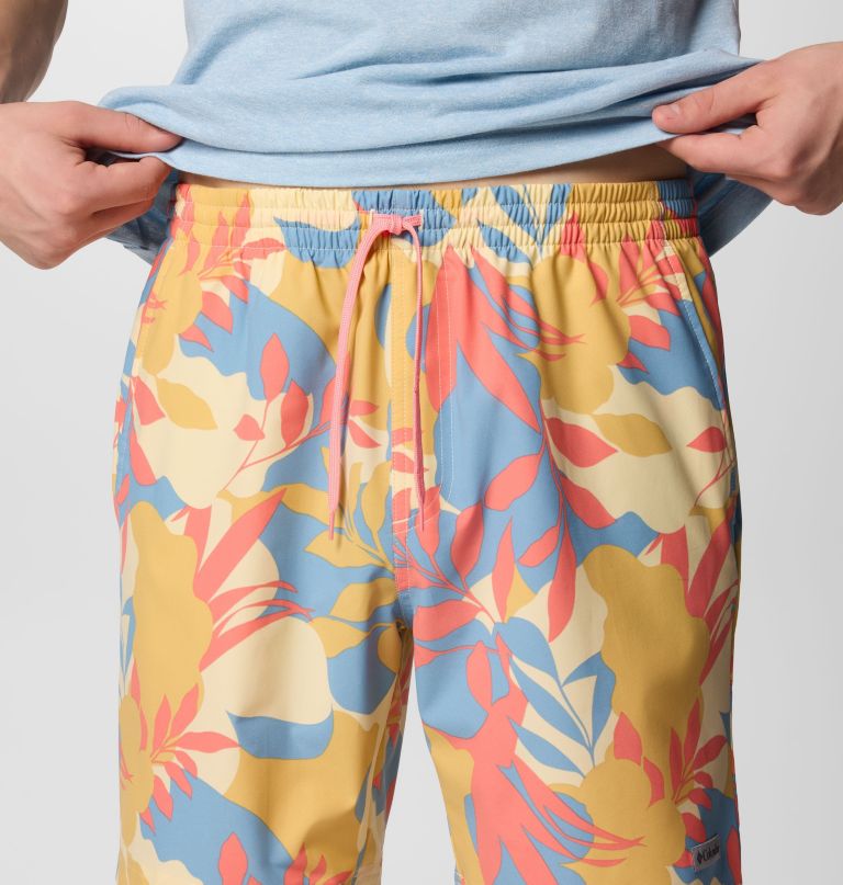 herre summertide stretch printede shorts