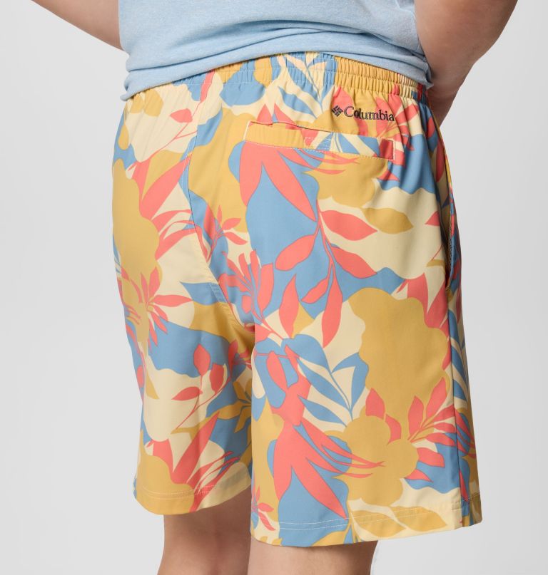 herre summertide stretch printede shorts