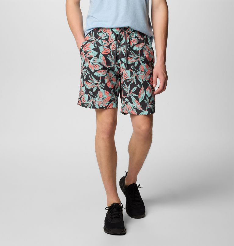 herre summertide stretch printede shorts