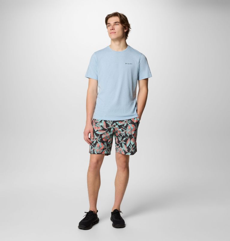 herre summertide stretch printede shorts