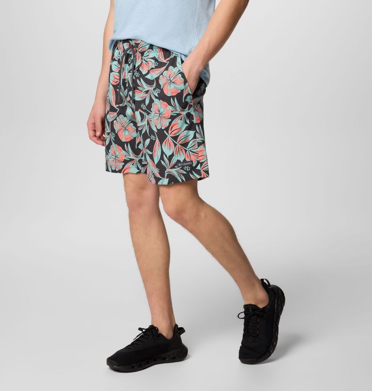 herre summertide stretch printede shorts