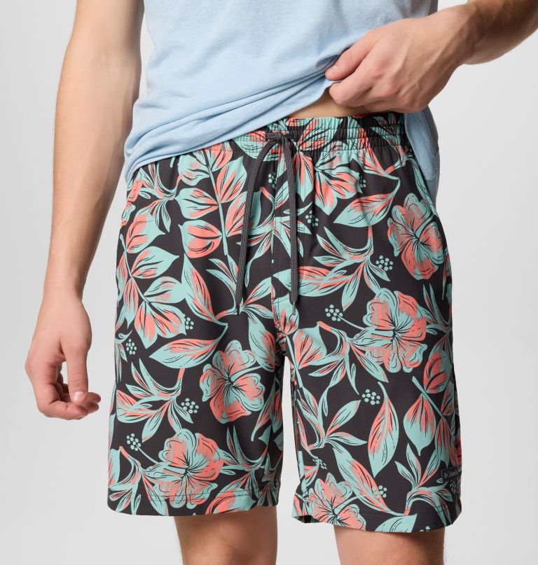 herre summertide stretch printede shorts