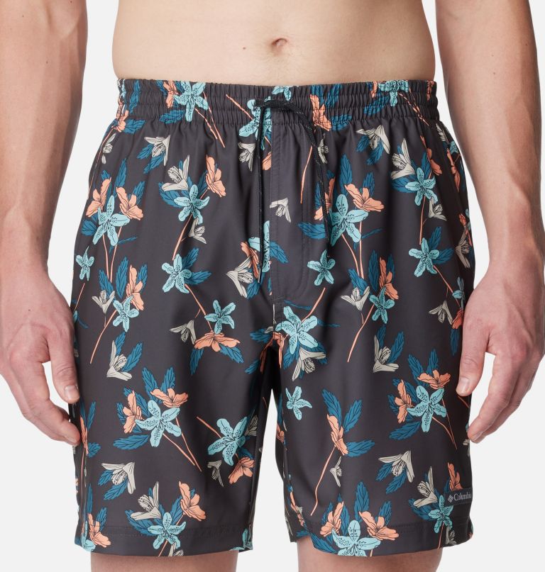 herre summertide stretch printede shorts