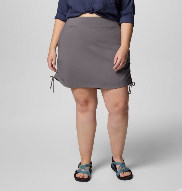 kvinder all seasons ruched skort - plus size