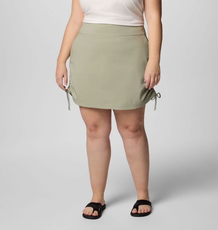 kvinder all seasons ruched skort - plus size