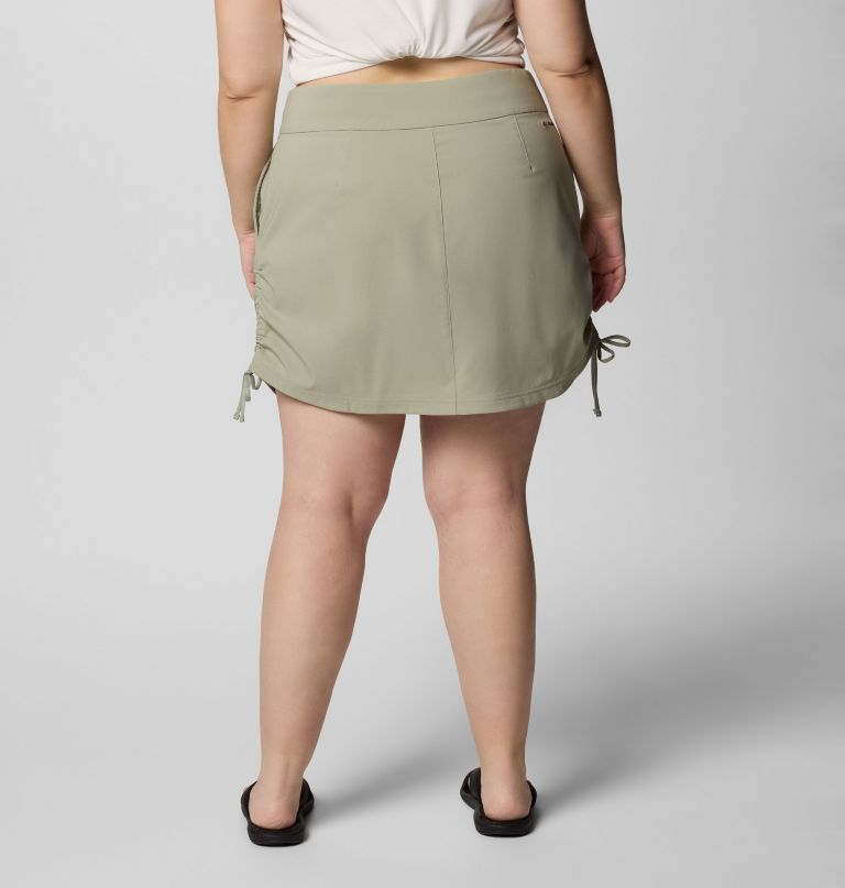 kvinder all seasons ruched skort - plus size