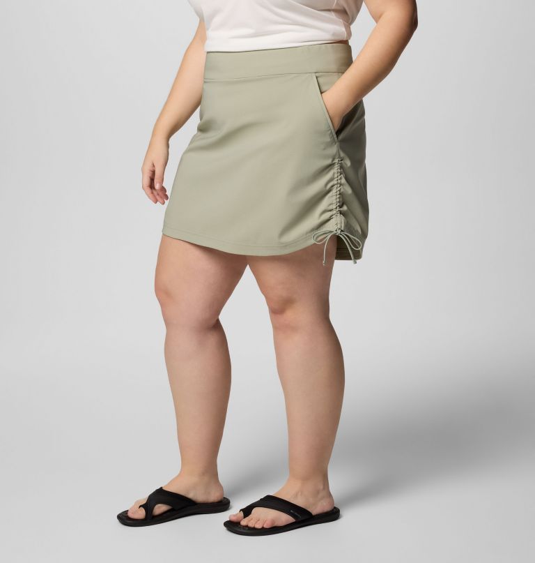 kvinder all seasons ruched skort - plus size