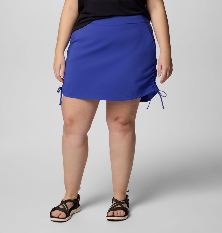 kvinder all seasons ruched skort - plus size