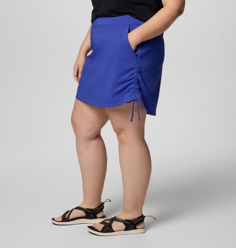 kvinder all seasons ruched skort - plus size