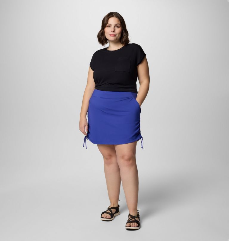 kvinder all seasons ruched skort - plus size