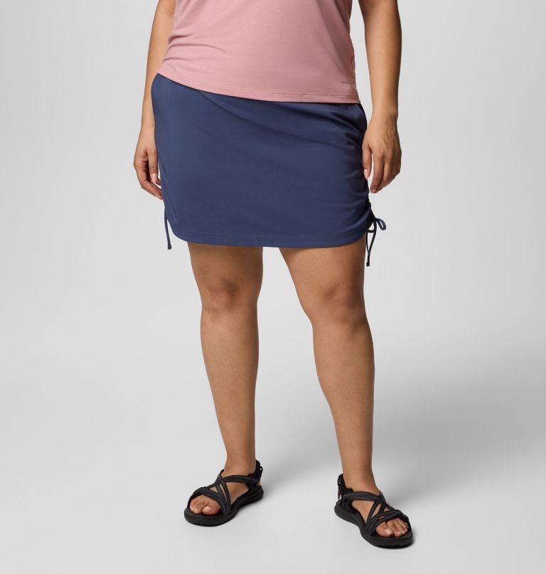 kvinder all seasons ruched skort - plus size