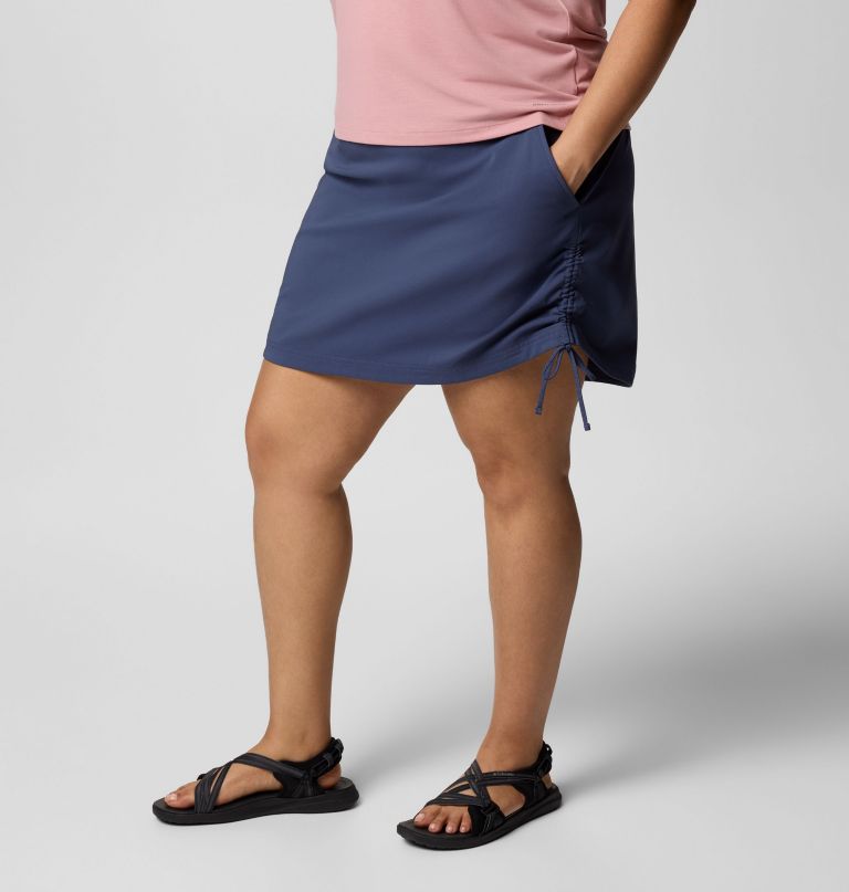 kvinder all seasons ruched skort - plus size