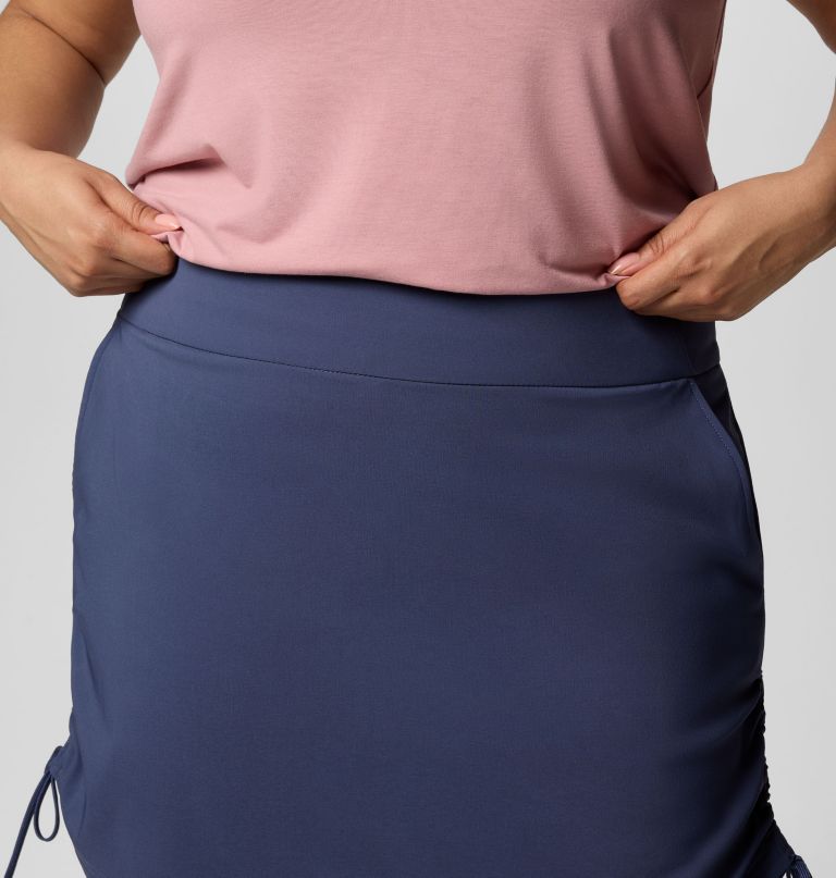 kvinder all seasons ruched skort - plus size