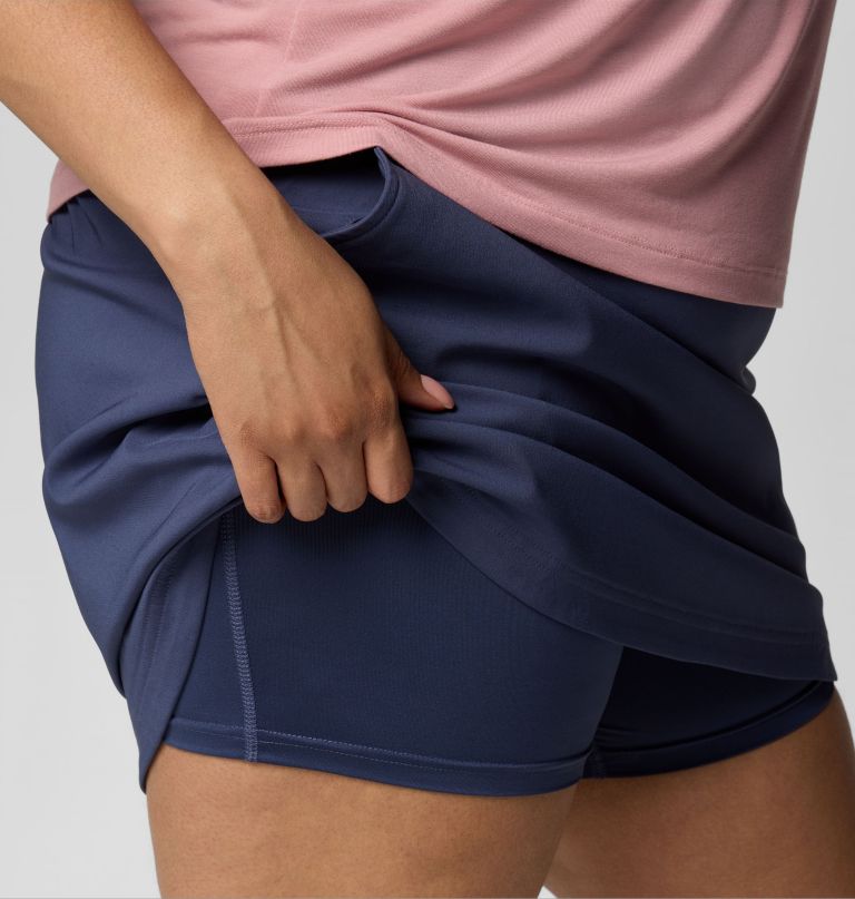 kvinder all seasons ruched skort - plus size