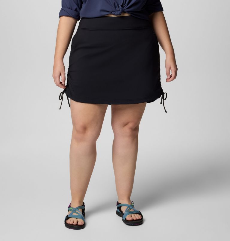 kvinder all seasons ruched skort - plus size