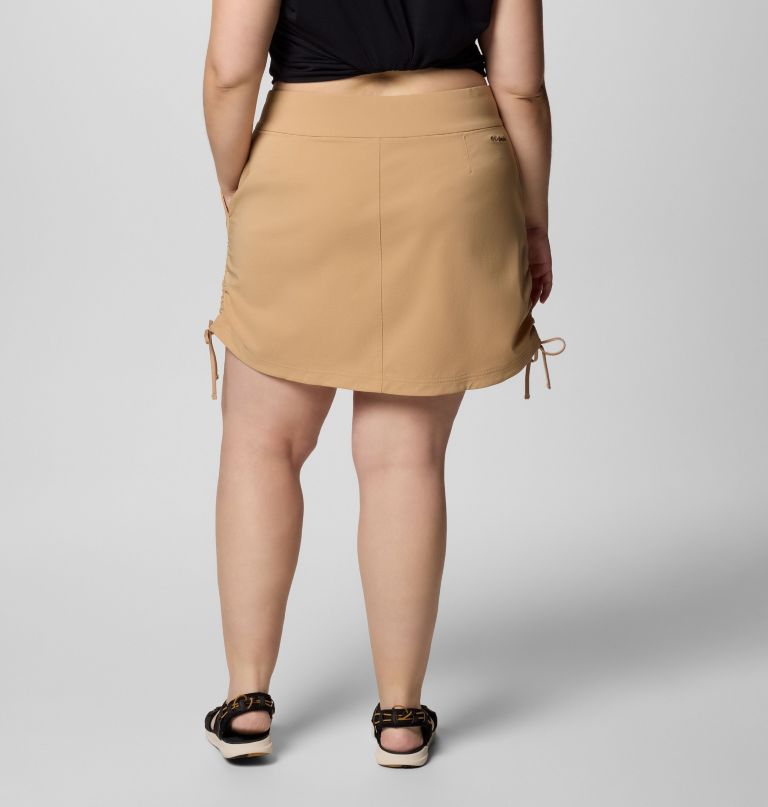 kvinder all seasons ruched skort - plus size