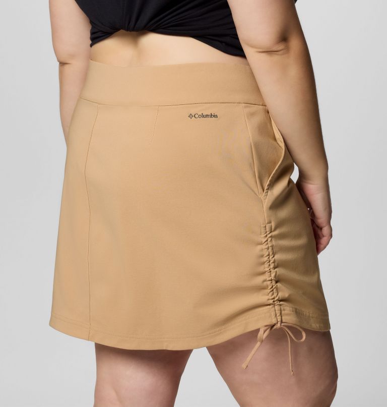 kvinder all seasons ruched skort - plus size
