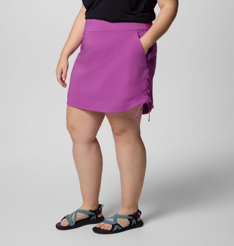 kvinder all seasons ruched skort - plus size