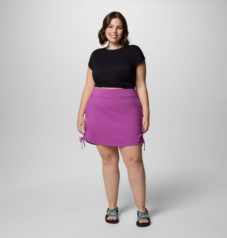 kvinder all seasons ruched skort - plus size