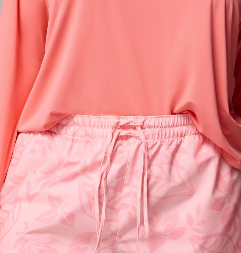 dameshorts med bogata bay-print ii - plusstørrelse