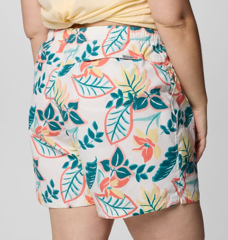 sandy river printed shorts iii til kvinder - plus size