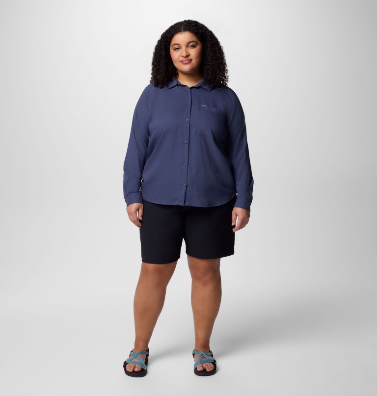 dame leslie falls lange shorts ii - plusstørrelse