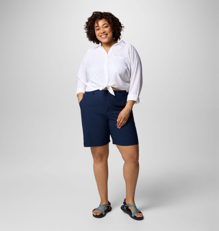 dame leslie falls lange shorts ii - plusstørrelse