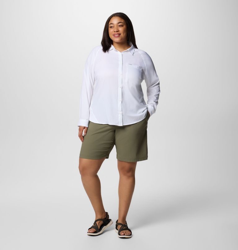 dame leslie falls lange shorts ii - plusstørrelse