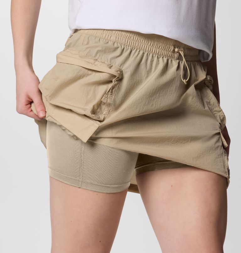 elevated view cargo-skort til kvinder