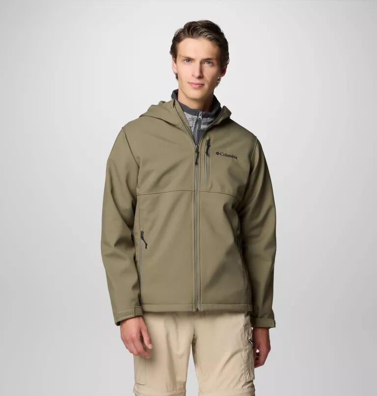 herre ascender ii hættetrøje med softshell-effekt