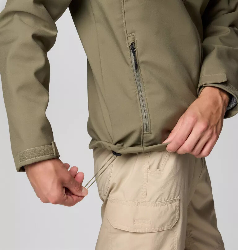 herre ascender ii hættetrøje med softshell-effekt