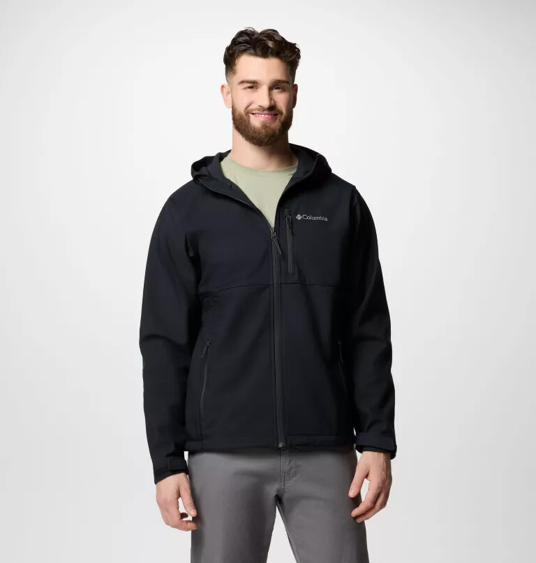 herre ascender ii hættetrøje med softshell-effekt