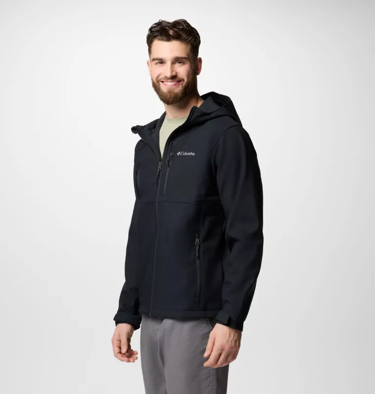 herre ascender ii hættetrøje med softshell-effekt