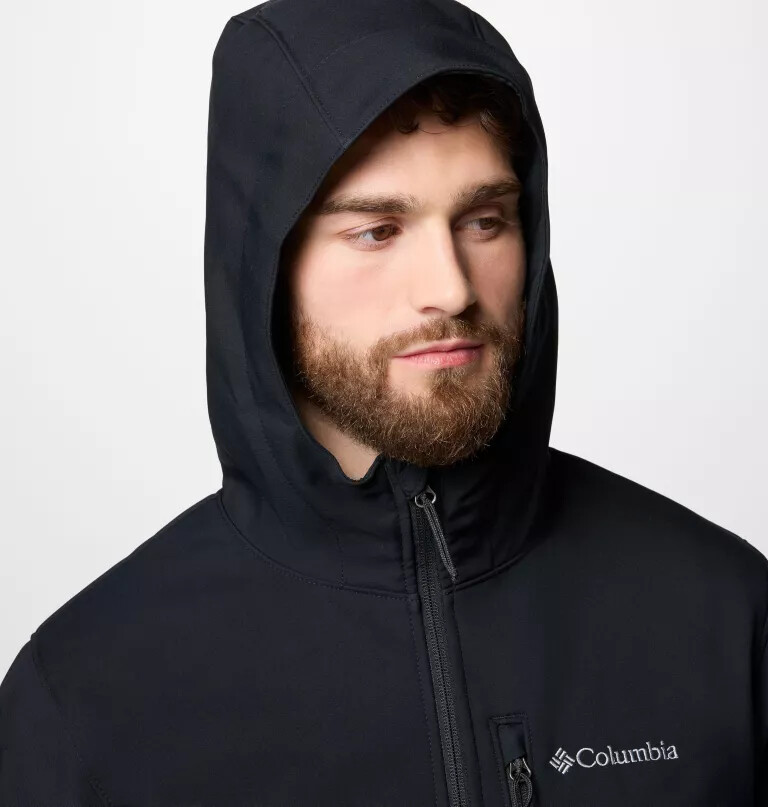 herre ascender ii hættetrøje med softshell-effekt