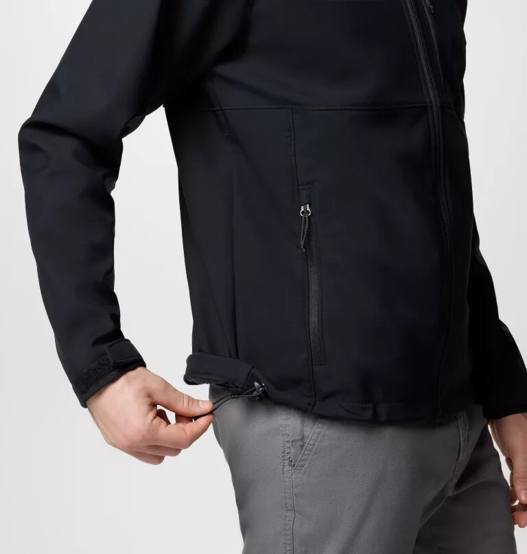 herre ascender ii hættetrøje med softshell-effekt