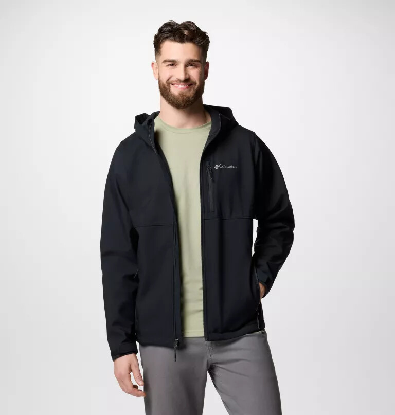 herre ascender ii hættetrøje med softshell-effekt