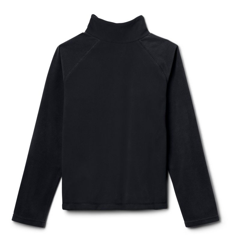 drenge glacial fleece pullover med kvart lynlås