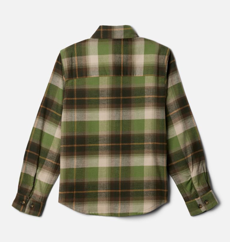 drenge cornell woods flannelskjorte med lange ærmer