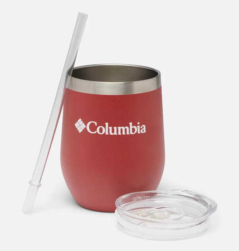 isoleret tumbler med sugerør - 355 ml