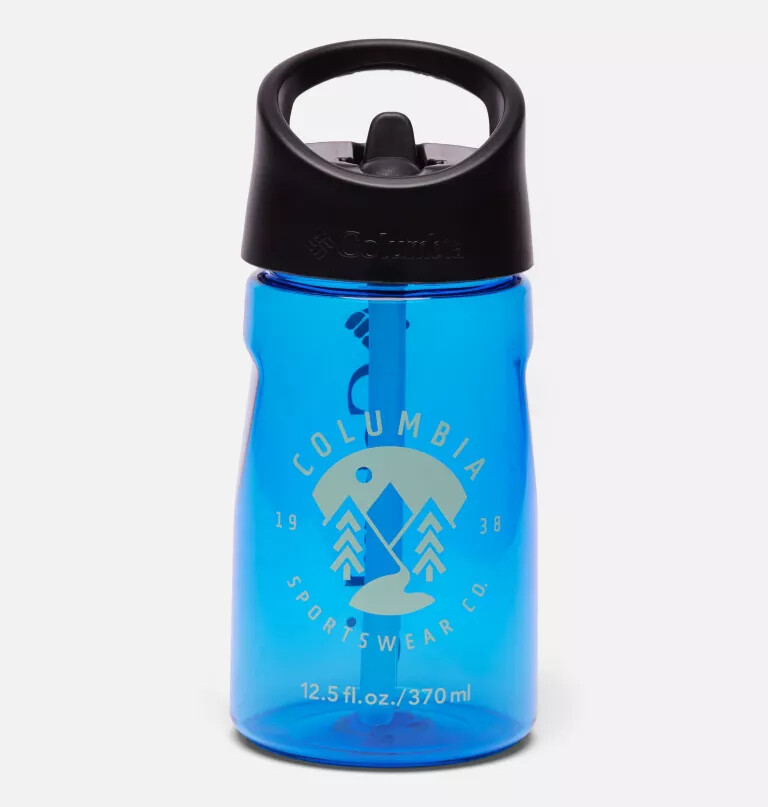 bpa-fri flaske med sugerør - 355 ml
